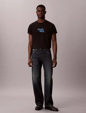 1989 Logo-Grafik-T-Shirt in lockerer Passform