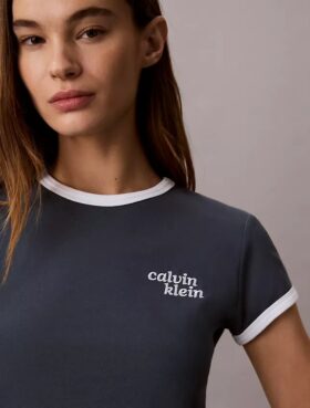 1989 Logo Slim Ringer T-Shirt