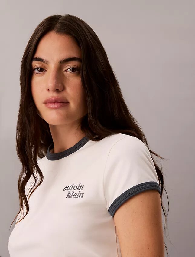 1989 Logo Slim Ringer T-Shirt 1989 Logo Slim Ringer T-Shirt