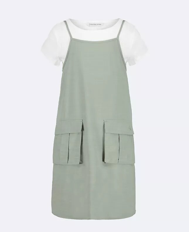 2-teiliges Tank-Kleid für Mädchen 2-teiliges Tank-Kleid für Mädchen