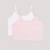 2er-Pack Camisole mit integrierten Trägern für Mädchen 2er-Pack Camisole mit integrierten Trägern für Mädchen