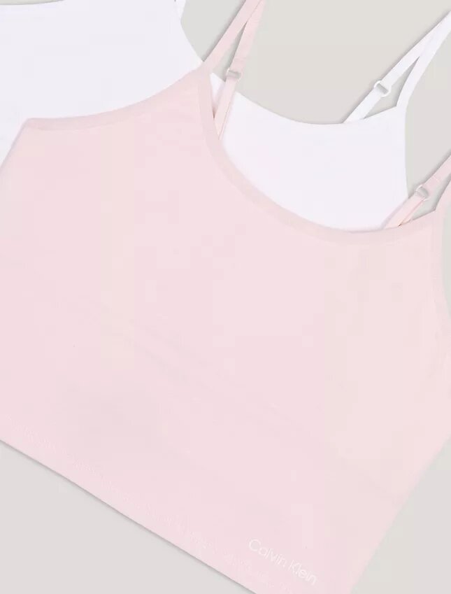 2er-Pack Camisole mit integrierten Trägern für Mädchen 2er-Pack Camisole mit integrierten Trägern für Mädchen