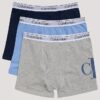 3er-Pack Boxer Briefs aus Cotton Stretch mit Monogram für Jungen