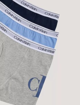 3er-Pack Boxer Briefs aus Cotton Stretch mit Monogram für Jungen