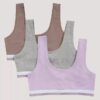 3er-Pack Bralettes aus Cotton Stretch für Mädchen 3er-Pack Bralettes aus Cotton Stretch für Mädchen