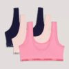 3er-Pack Bralettes aus Cotton Stretch für Mädchen 3er-Pack Bralettes aus Cotton Stretch für Mädchen