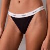 3er-Pack Cotton Stretch-Ripp-Thong aus Baumwolle