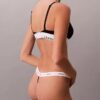 3er-Pack Cotton Stretch-Ripp-Thong aus Baumwolle