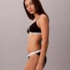 3er-Pack String-Bikini aus Cotton Stretch-Rippstoff 3er-Pack String-Bikini aus Cotton Stretch-Rippstoff