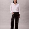 5-Pocket-Hose aus Kunstleder 5-Pocket-Hose aus Kunstleder