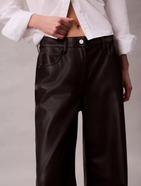 5-Pocket-Hose aus Kunstleder
