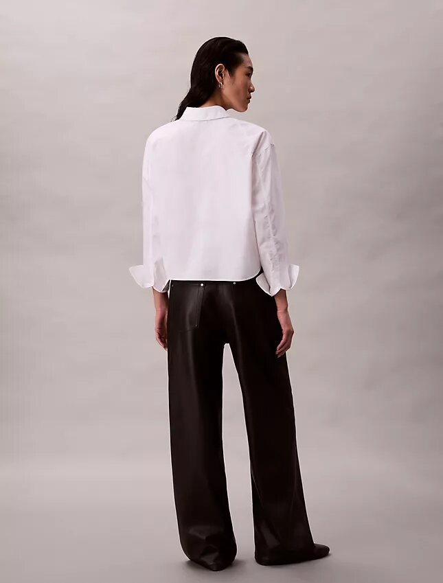 5-Pocket-Hose aus Kunstleder 5-Pocket-Hose aus Kunstleder