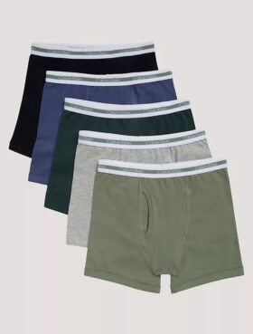 5er-Pack Boxer Briefs aus Cotton Stretch für Jungen