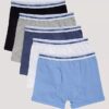 5er-Pack Boxer Briefs aus Cotton Stretch für Jungen