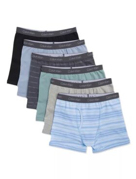 6er-Pack Boxer Briefs aus Cotton Stretch für Jungen