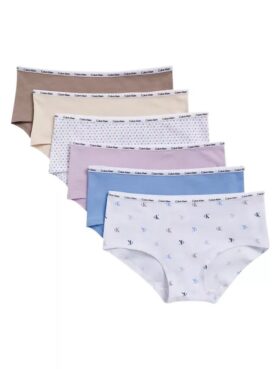 6er-Pack Hipster aus Cotton Stretch für Mädchen