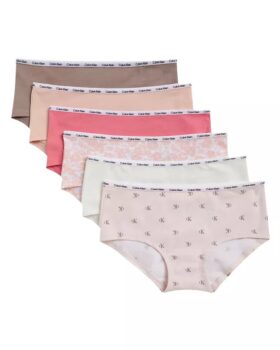 6er-Pack Hipster aus Cotton Stretch für Mädchen