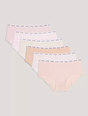 6er-Pack Hipster aus Cotton Stretch für Mädchen