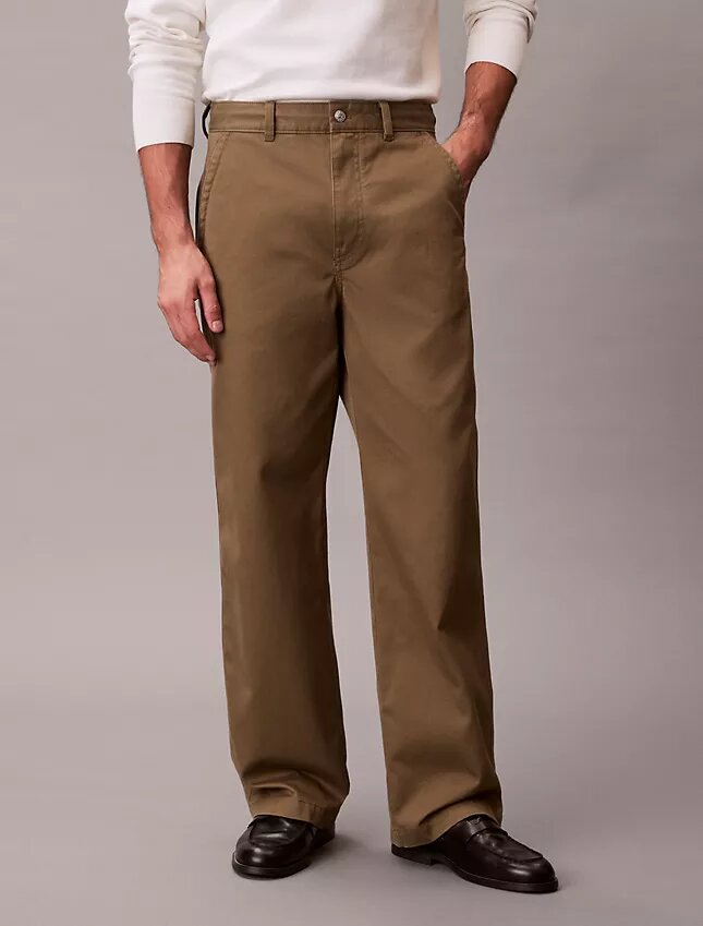 90er-Jahre-Baggy-Chino-Hose 90er-Jahre-Baggy-Chino-Hose