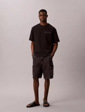 90er-Jahre-Denim-Cargo-Shorts