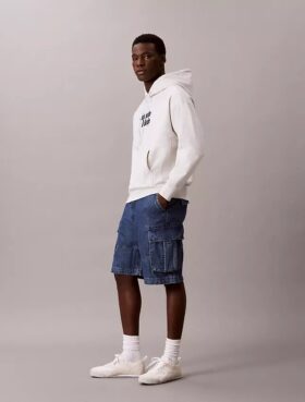 90er-Jahre-Denim-Cargo-Shorts