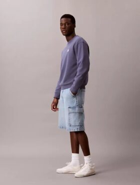 90er-Jahre-Denim-Cargo-Shorts