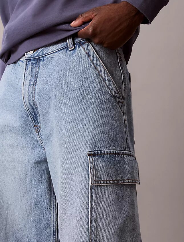 90er-Jahre-Denim-Cargo-Shorts 90er-Jahre-Denim-Cargo-Shorts