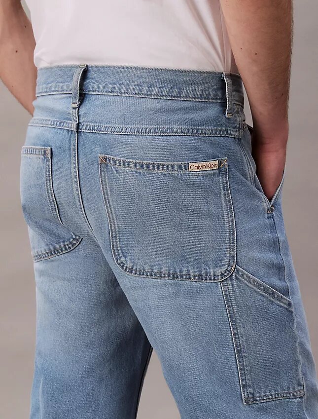90er-Jahre-Denim-Carpenter-Shorts 90er-Jahre-Denim-Carpenter-Shorts