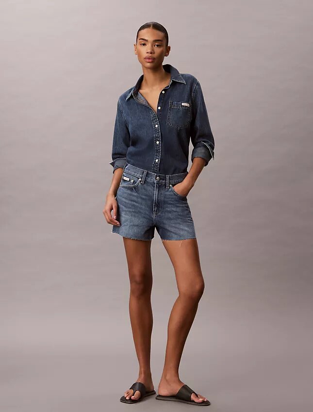 90er-Jahre-Denim-Shorts (7,6 cm) 90er-Jahre-Denim-Shorts (7,6 cm)