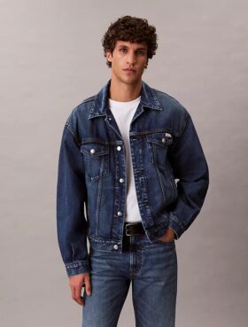 90er-Jahre-Denim-Trucker Jacket