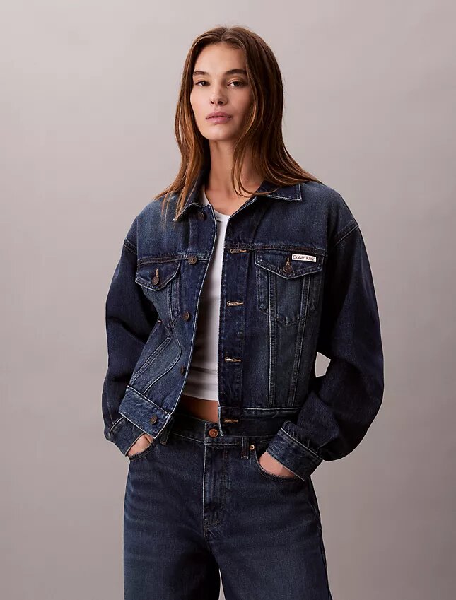 90er-Jahre-Denim-Trucker Jacket 90er-Jahre-Denim-Trucker Jacket