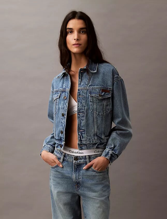 90er-Jahre-Denim-Trucker Jacket 90er-Jahre-Denim-Trucker Jacket