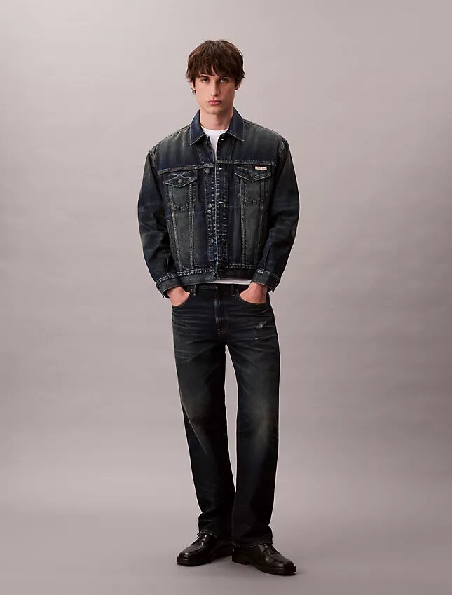 90er-Jahre-Denim-Trucker Jacket 90er-Jahre-Denim-Trucker Jacket