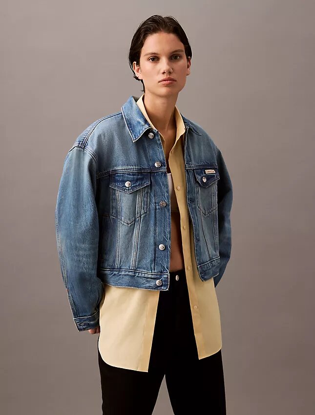 90er-Jahre-Denim-Trucker Jacket 90er-Jahre-Denim-Trucker Jacket