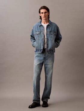 90er-Jahre-Denim-Trucker Jacket