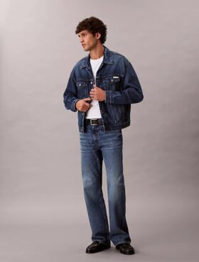 90er-Jahre-Denim-Trucker Jacket
