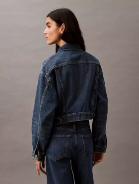 90er-Jahre-Denim-Trucker Jacket