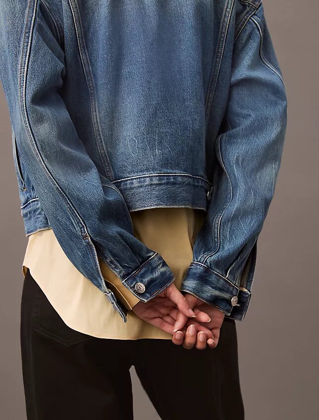 90er-Jahre-Denim-Trucker Jacket 90er-Jahre-Denim-Trucker Jacket