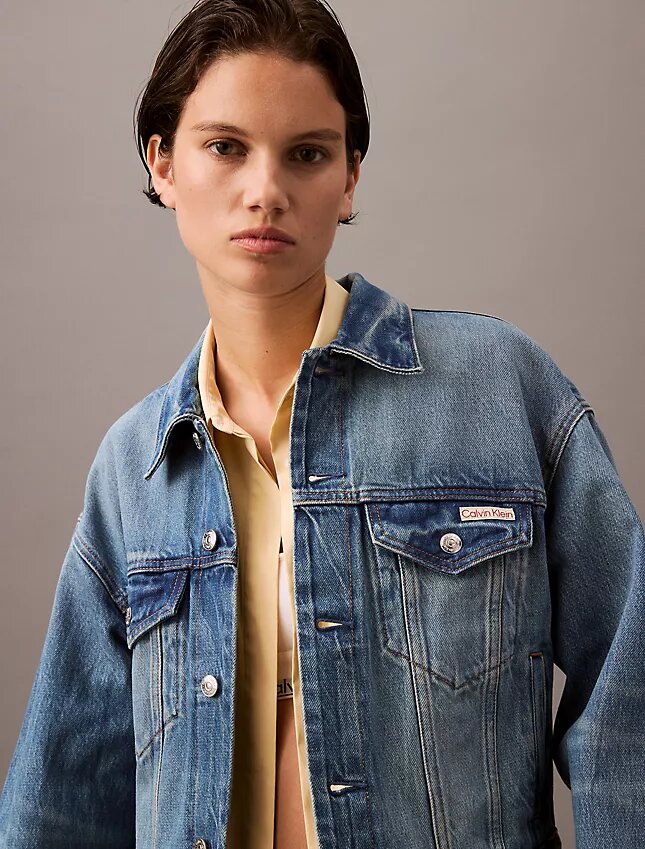 90er-Jahre-Denim-Trucker Jacket 90er-Jahre-Denim-Trucker Jacket