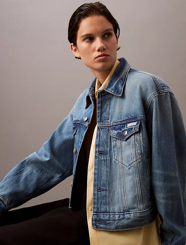 90er-Jahre-Denim-Trucker Jacket 90er-Jahre-Denim-Trucker Jacket
