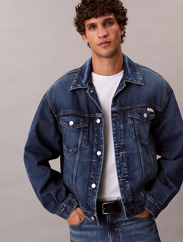 90er-Jahre-Denim-Trucker Jacket 90er-Jahre-Denim-Trucker Jacket