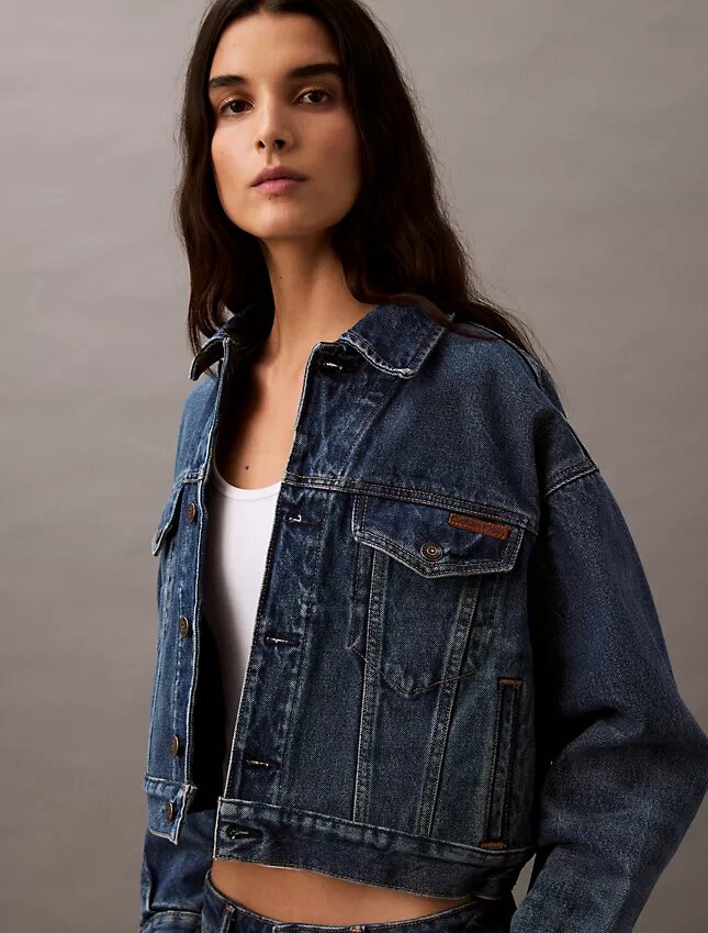 90er-Jahre-Denim-Trucker Jacket 90er-Jahre-Denim-Trucker Jacket