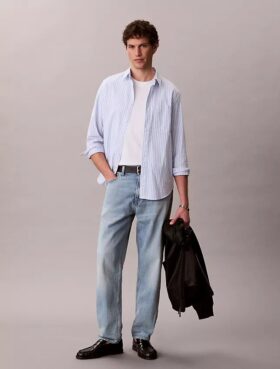 90er-Jahre-Jeans mit schmal zulaufendem Bein