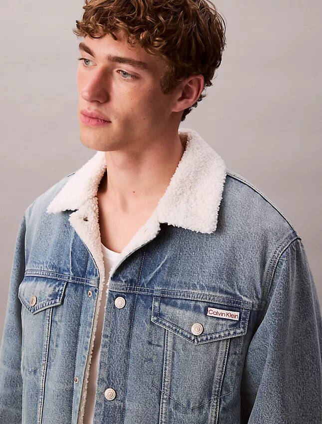 90er-Jahre-Sherpa-Trucker Jacket 90er-Jahre-Sherpa-Trucker Jacket