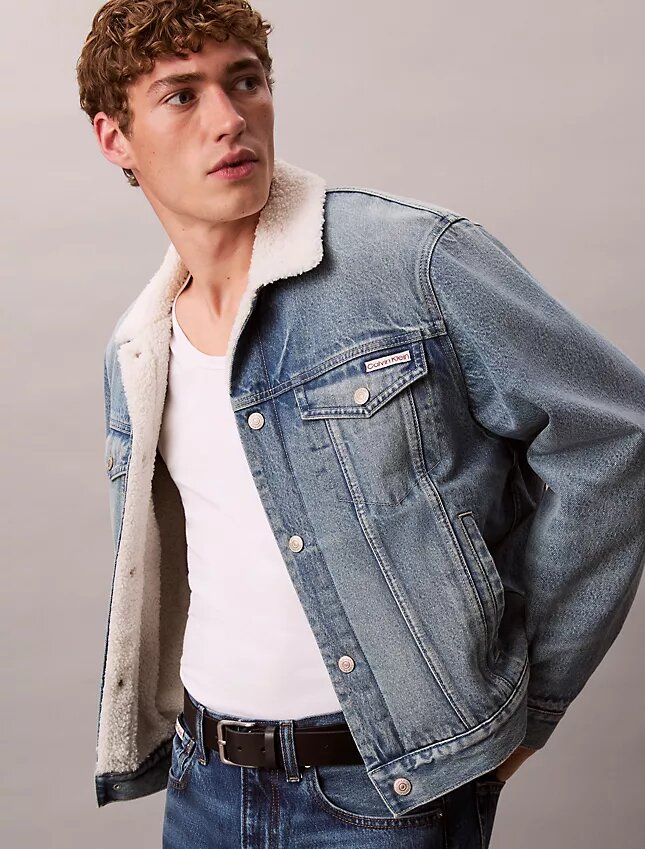 90er-Jahre-Sherpa-Trucker Jacket 90er-Jahre-Sherpa-Trucker Jacket