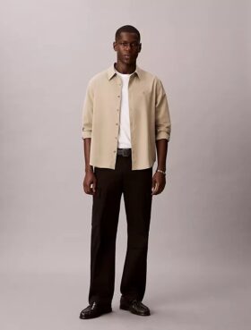 90s Straight Cotton Stretch Cargo Hose