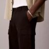 90s Straight Cotton Stretch Cargo Hose
