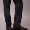 90s Straight Hose aus Wildleder 90s Straight Hose aus Wildleder