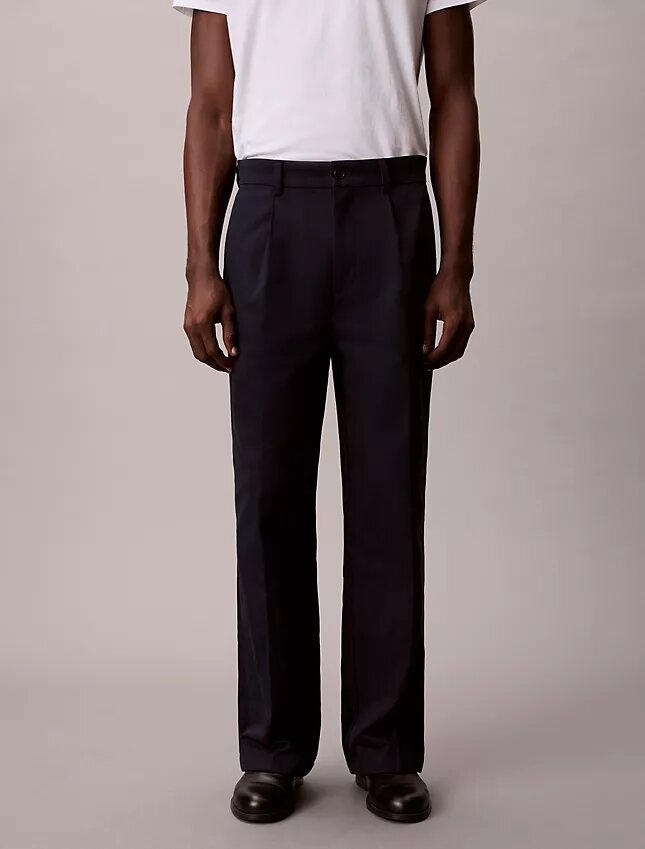 90s Straight Pleated Chino Hose 90s Straight Pleated Chino Hose