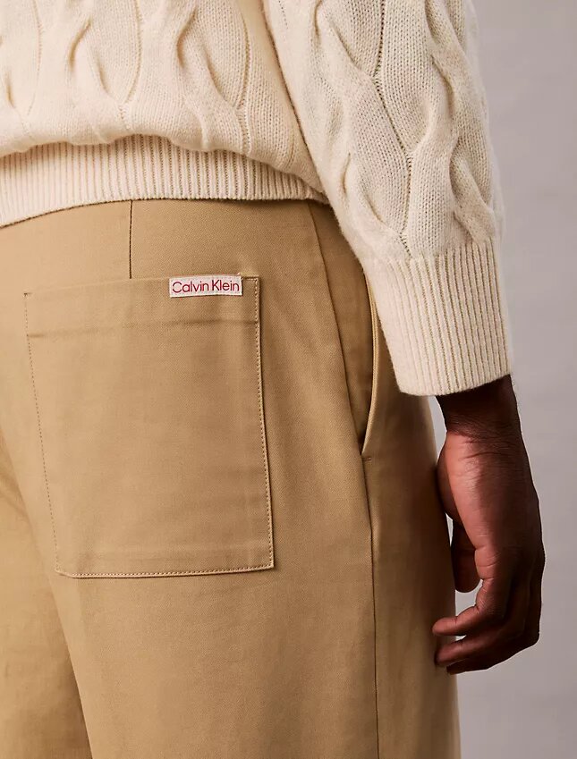 90s Straight Pleated Chino Hose 90s Straight Pleated Chino Hose
